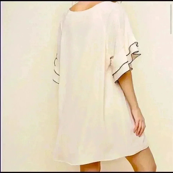 Mini Cream Colored Dress - Picture 5 of 5